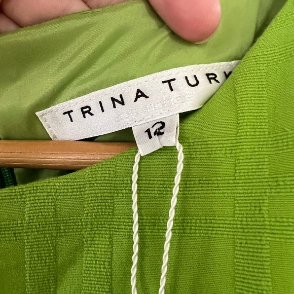 TRINA TURK Atrina Dress - Size 12 - NWT - vert color - Picture 6 of 8